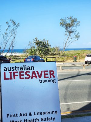 Australian Lifesaver Training at Currumbin Beach