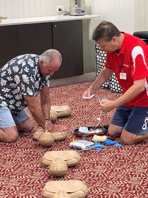 Custom CPR training at the workplace